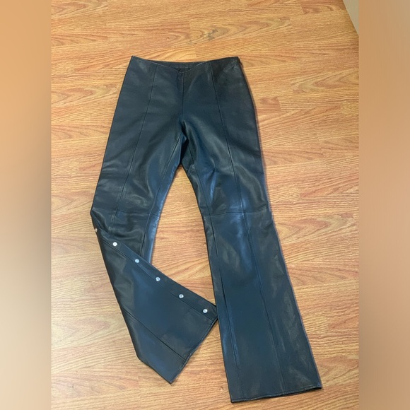 Cache y2k vintage leather pants - Picture 1 of 7